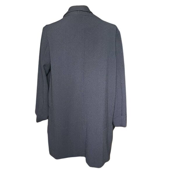 LC Lauren Conrad Women's Size 8 Black Wrist Length Sleeve Blazer Cardigan - Picture 3 of 6